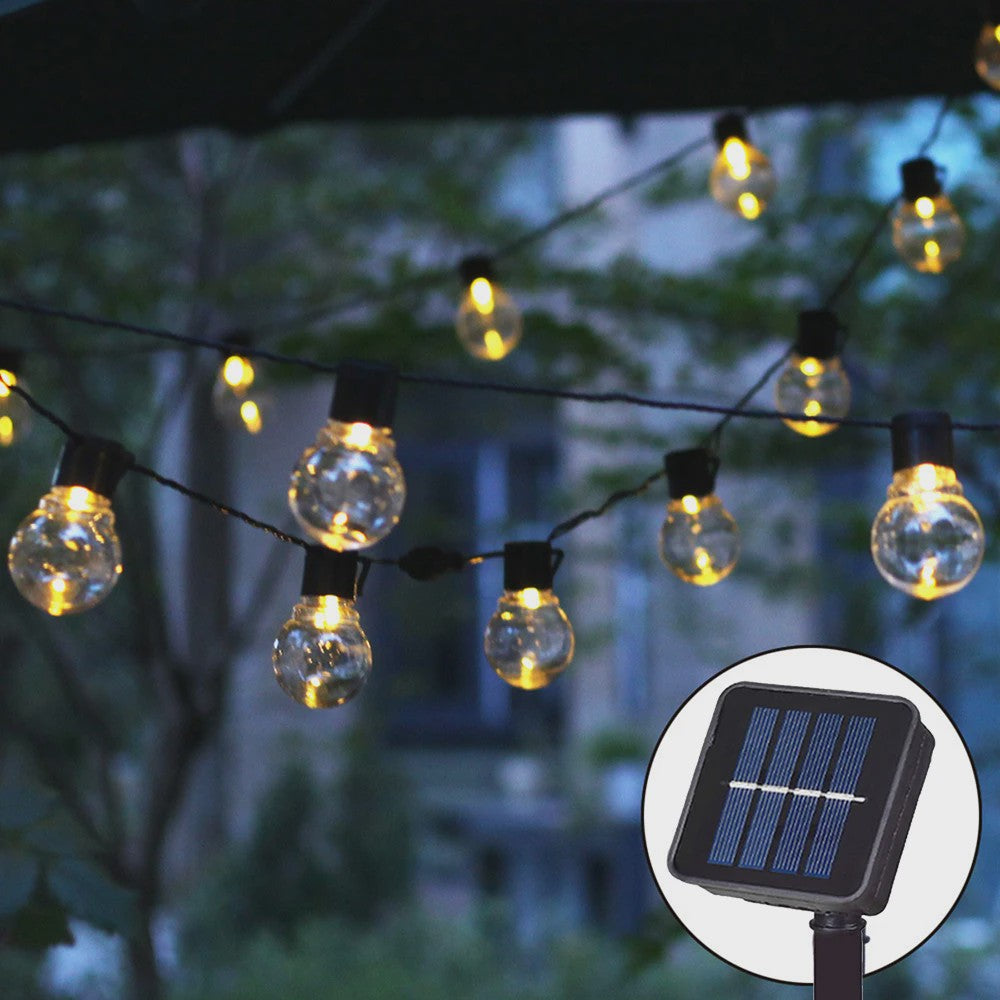 Solar LED Slinger Verlichting - Sfeervolle Tuindecoratie met 10/20/38 Lampjes
