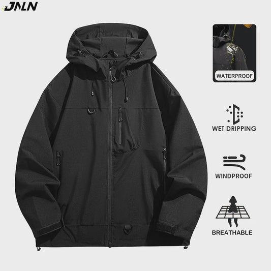 Unisex Waterdichte Windjack - Ademend & Winddicht Outdoor Sportjack voor Dames en Heren
