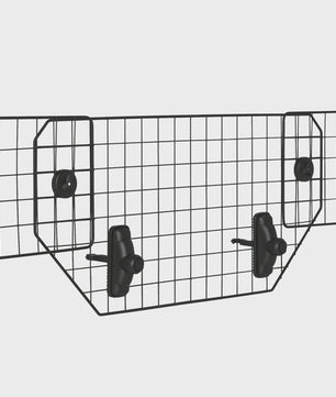 Universele Honden Autobarrière - Verstelbaar & Veilig - Zwart