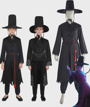 Unieke Jinu Uniform Kimono Cosplay Kostuum voor Kinderen en Volwassenen - Halloween & Feest