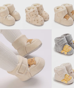 Schattige Baby Schoentjes voor Peuters en Pasgeborenen - Zacht Katoen, Eerste Stapjes Schoen
