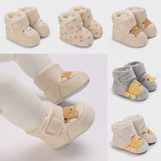 Schattige Baby Schoentjes voor Peuters en Pasgeborenen - Zacht Katoen, Eerste Stapjes Schoen