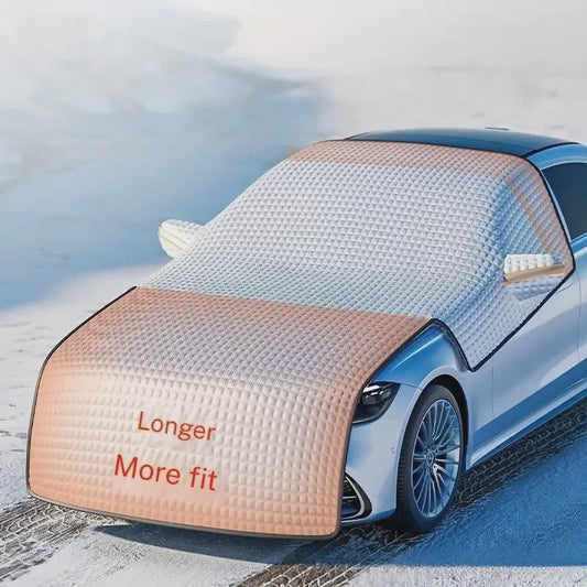 Universele Auto Sneeuwhoes - Winddicht & Waterdicht Voorruit Beschermhoes
