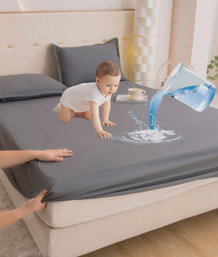 Waterdicht Hoeslaken met 360° Elastische Band - Matrasbeschermer voor Alle Maten