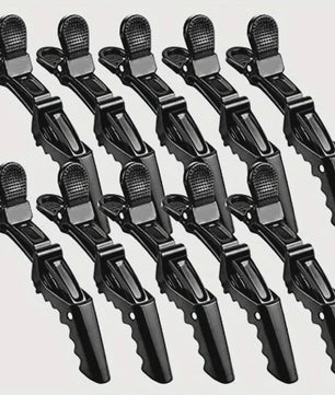 Set van 5-30 Stuks Alligator Haarclips - Professionele Anti-slip Klemmen voor Styling