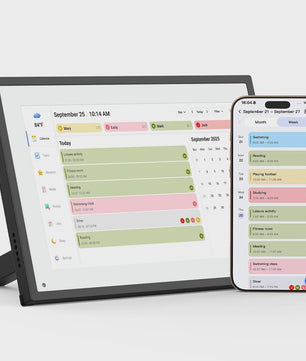 Interactief 10.1" Digitaal Kalender & Planner Scherm met Touchscreen