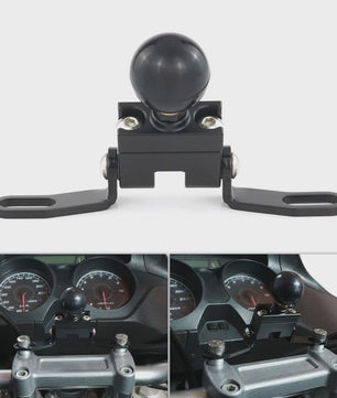 GPS Navigatie Stuurklem Houder 22mm/28mm Motorfiets Mount Bracket