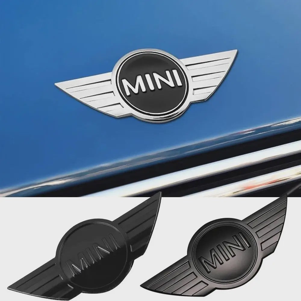 Metalen Mini Cooper Motorkap Badge - Decoratieve Embleem Sticker