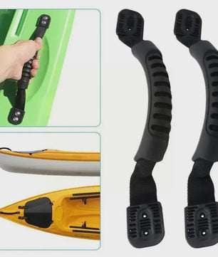 Zwarte Rubber Draaghendel voor Kajak & Kano - 29.5cm, Antislip Grip