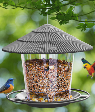 Automatische Vogelvoeder - Hangende Voederdispenser met Meerdere Gaten voor Buiten
