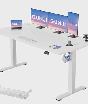Devoko Elektrisch In hoogte Verstelbaar Bureau 160x70 cm - Stabiel en Ruim Werkstation