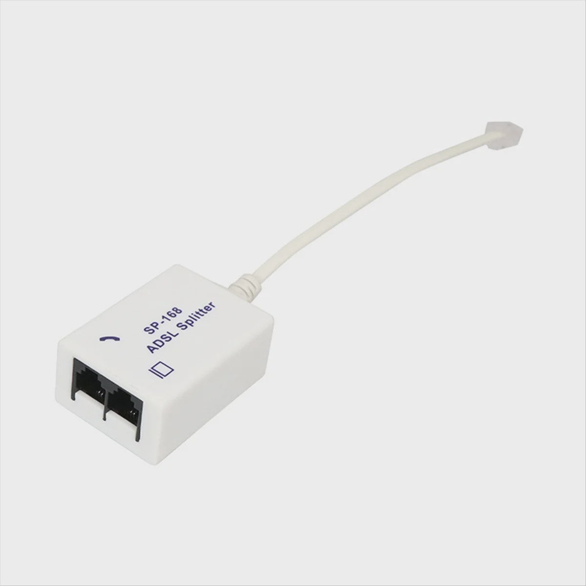 2x DSL ADSL Filter Splitter RJ11 Telefoon Modem Adapter