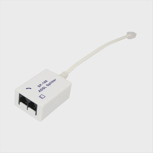 2x DSL ADSL Filter Splitter RJ11 Telefoon Modem Adapter