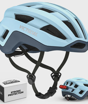 Lichtgewicht Fietshelm met Magnetische Achterlicht voor Heren & Dames - Veiligheid voor MTB & Racefiets
