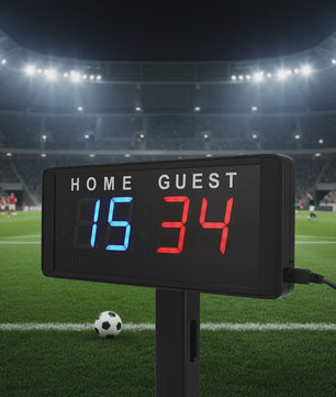 Professioneel LED Scorebord met Timer & Afstandsbediening - Instelbare Helderheid