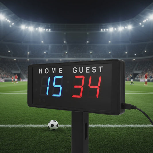 Professioneel LED Scorebord met Timer & Afstandsbediening - Instelbare Helderheid