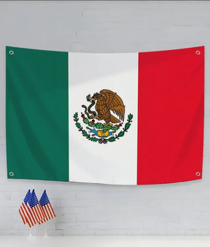 Mexicaanse Vlag - Duurzaam & Decoratief voor Binnen en Buiten