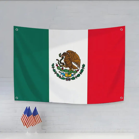 Mexicaanse Vlag - Duurzaam & Decoratief voor Binnen en Buiten