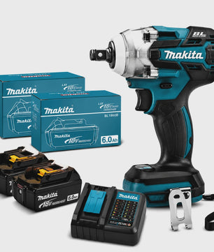 18V Brushless Slagmoersleutel Compatibel met Makita LXT Accu, 320 Nm Draadloos