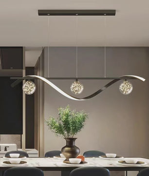Moderne LED Hanglamp voor Eettafel & Keuken - Stijlvolle Plafondlamp met Sfeervolle Verlichting