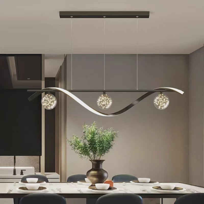 Moderne LED Hanglamp voor Eettafel & Keuken - Stijlvolle Plafondlamp met Sfeervolle Verlichting