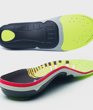 Orthopedische Inlegzolen voor Hoge Boog, Platte Voet & Pijnverlichting - Unisex