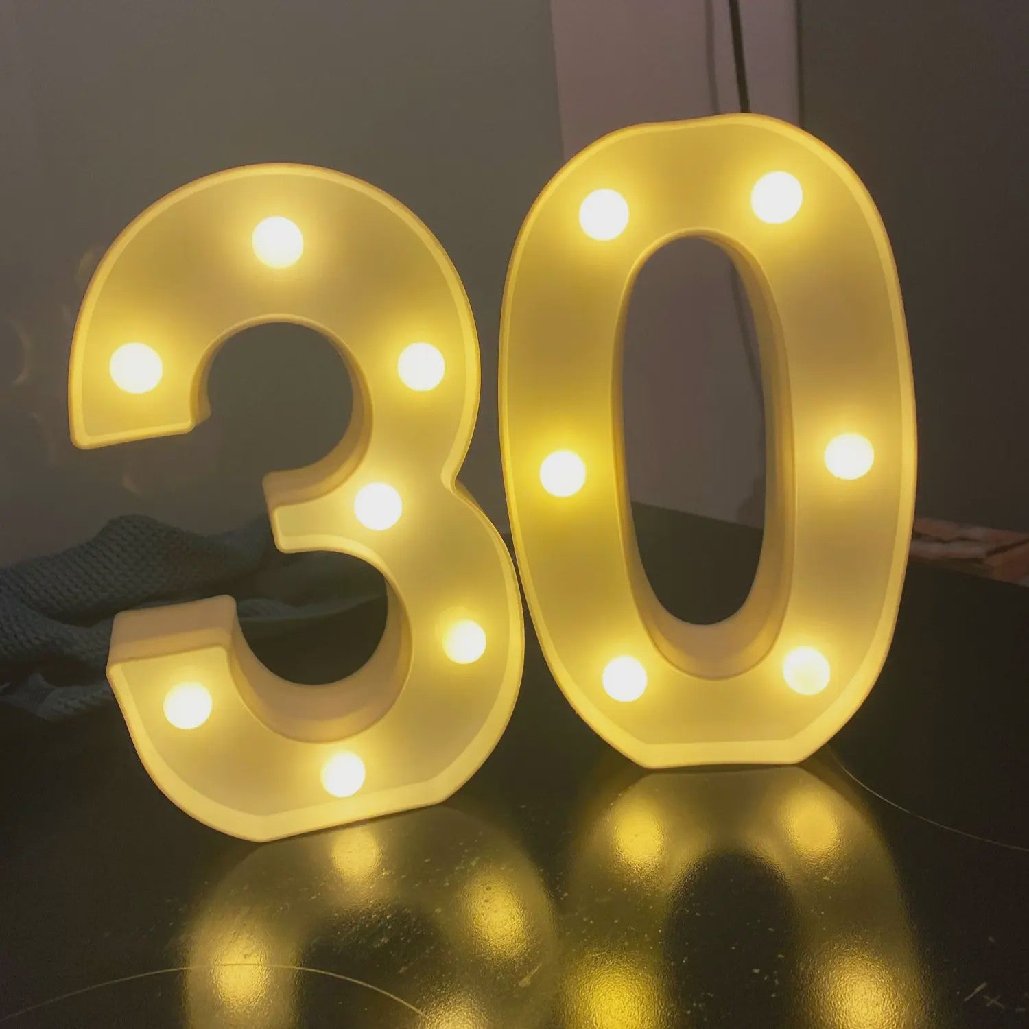 LED Nummer Verlichting - Feestelijke Decoratie voor Verjaardagen & Jubilea