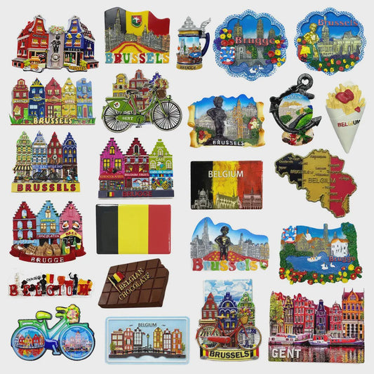 België Koelkastmagneet - Souvenir & Decoratie voor de Keuken