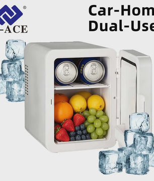 Draagbare Mini Koelkast 4L - Auto & Thuisgebruik - Compressor Koeler