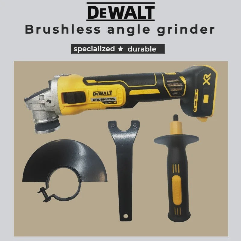 DEWALT DCG405N 20V Brushless Accu Haakse Slijper - Krachtig en Draadloos