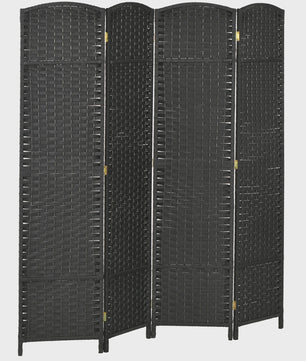 Stijlvol 4-delig Vouwbaar Kamerscherm - 160x170 cm - Creëer Sfeer en Privacy