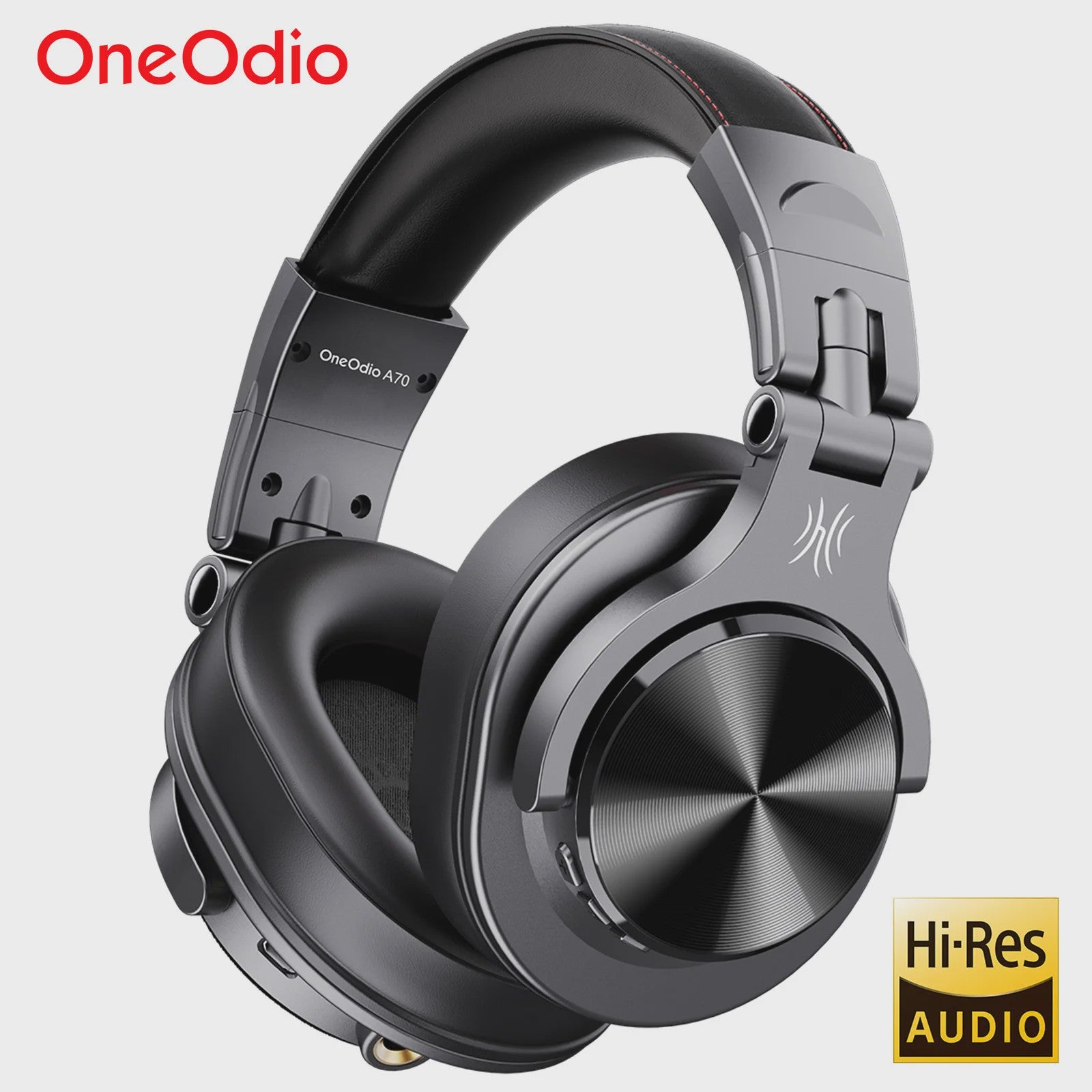 OneOdio Fusion A70 Draadloze Koptelefoon - Hi-Res Audio, 72u Batterij, Studio & DJ