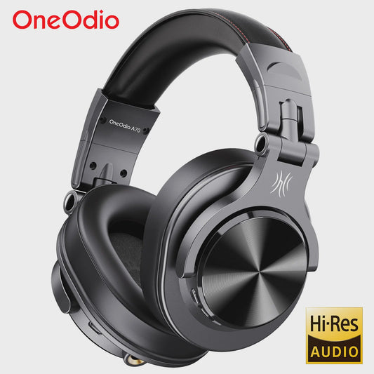 OneOdio Fusion A70 Draadloze Koptelefoon - Hi-Res Audio, 72u Batterij, Studio & DJ
