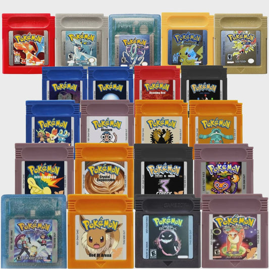 Pokemon Game Boy Color Cartridge - USA Versie (Diverse Stijlen)
