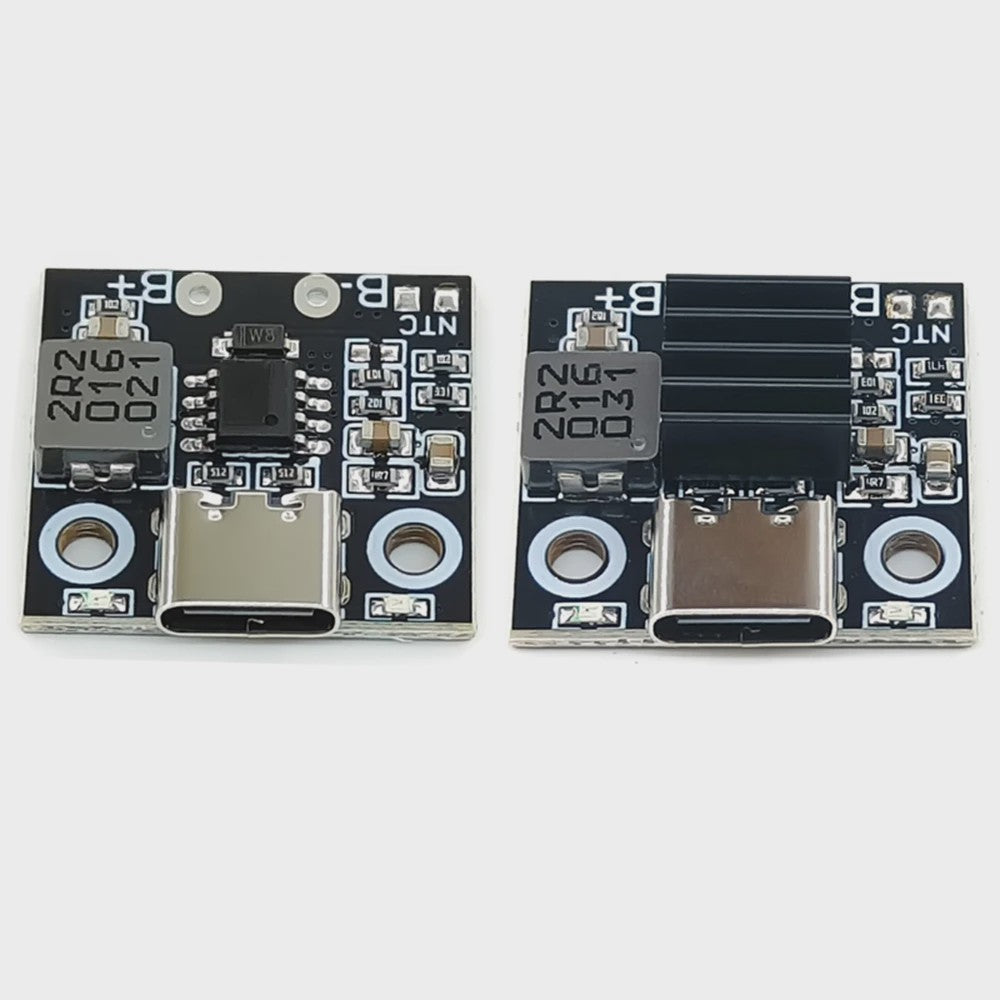 USB-C Lithium Batterij Laadmodule met Bescherming en Indicator
