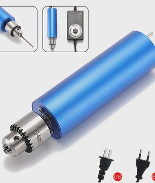 Mini Elektrische Handboor - 13000 RPM, Traploos Instelbaar, voor Metaal, Hout en Graveren