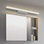 Moderne LED Spiegelverlichting Wandlamp - RVS Zwart/Zilver