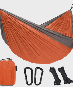 Lichtgewicht Kampeerhangmat van Parachute Nylon - Draagbaar & Snel Op te Zetten