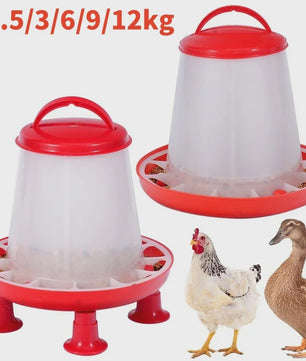 Automatische Kipvoerbak - Verschillende Maten (1.5-12kg) voor Pluimvee