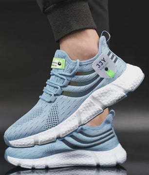 Herensneakers Ademend Lichtgewicht Mesh - Casual Sport & Hardloopschoenen
