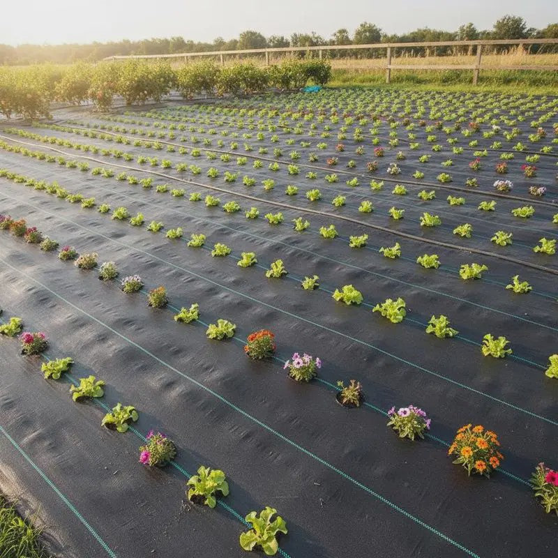 Onkruiddoek Zwart 2x50m PP - UV & Waterbestendig Bodembedekker voor Tuin, Gazon & Balkon