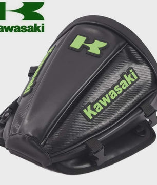 Kawasaki Motorfiets Bagagedrager Tas - Waterdicht & Slijtvast - Achterop/Staart Tas