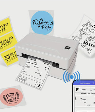 Marklife D100 Thermische Labelprinter: Print Verzending, Barcode & Bedanklabels Vanaf PC/Smartphone
