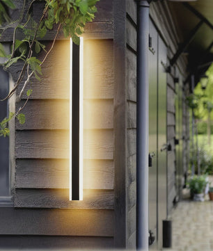 Moderne LED Wandlamp Buiten - Waterdicht IP65, Dimbaar met Afstandsbediening - Villa & Tuin Verlichting