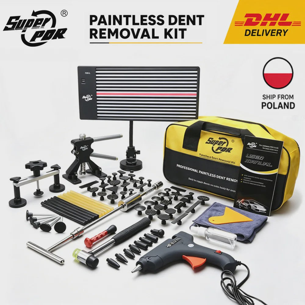Professionele Kever- en Deukverwijderingsset voor Auto's - Paintless Dent Repair