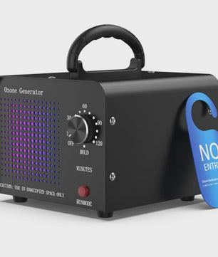 Krachtige Ozon Generator 60000mg/h - Luchtzuiveraar voor Huis, Kantoor & Auto