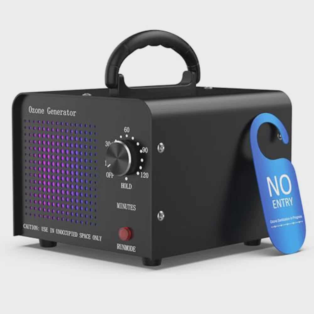 Krachtige Ozon Generator 60000mg/h - Luchtzuiveraar voor Huis, Kantoor & Auto