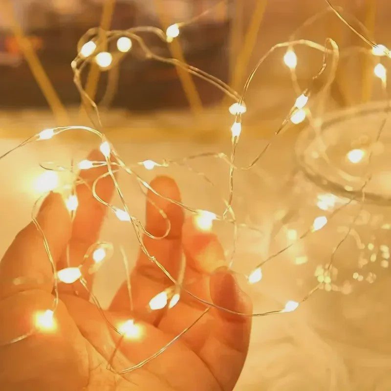 Waterproof LED Lichtketting - 1M t/m 10M - Feestelijke Decoratie voor Binnen & Buiten