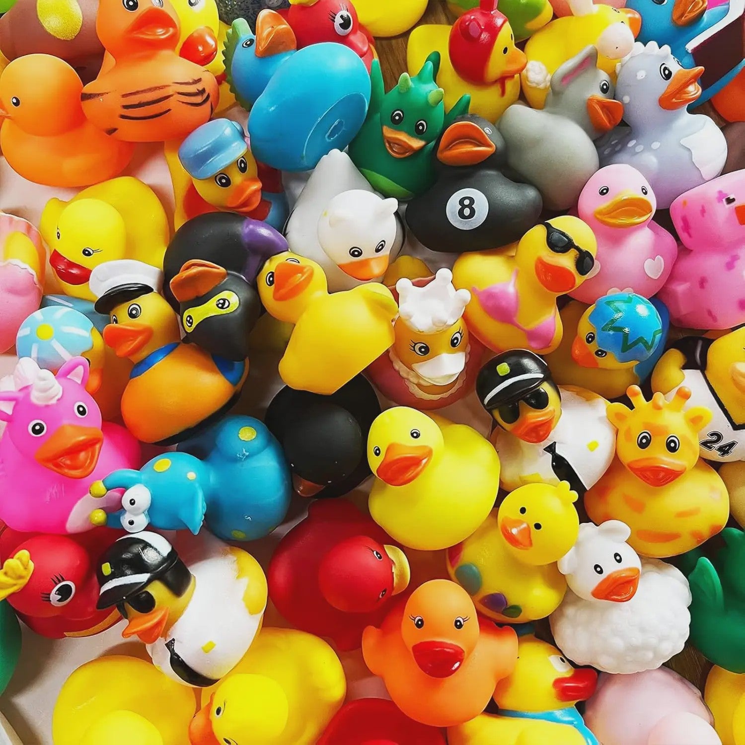 Grote Partij Rubberen Eendjes (10-100 Stuks) - Leuk Voor Kinderen, Babyborrels & Feestjes