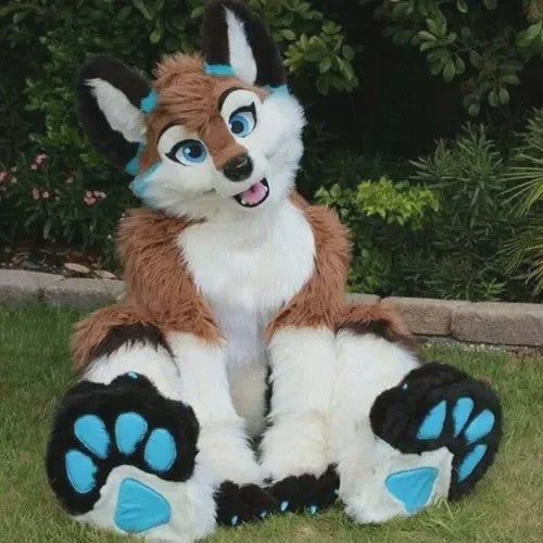 Professioneel Mascot Kostuum - Vrolijke Vos/Hond/Wolf voor Feesten & Evenementen